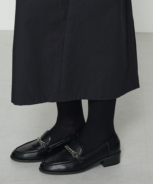 K.T KIYOKO TAKASE（キヨコタカセ）の「コットンクロス サロペットスカート（ジャンパースカート・レディース・ネイビー/チャコール・FREE）」の14枚目の写真