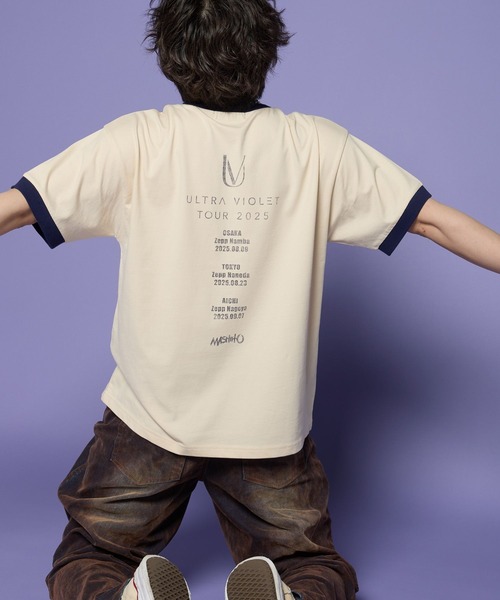 MASHIHO×ALAND／リンガーTシャツ（Tシャツ/カットソー）｜ALAND