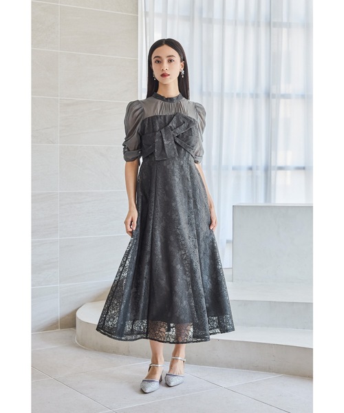 ニアナ niana 結婚式 ワンピ オケージョンドレス クリーニング済 サイズM niana ニアナ 結婚式[品番：FT000006431]｜Fashion Letter