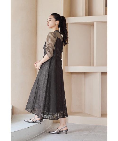 niana（ニアナ）の「フラワーレースノットデザインドレス パーティー