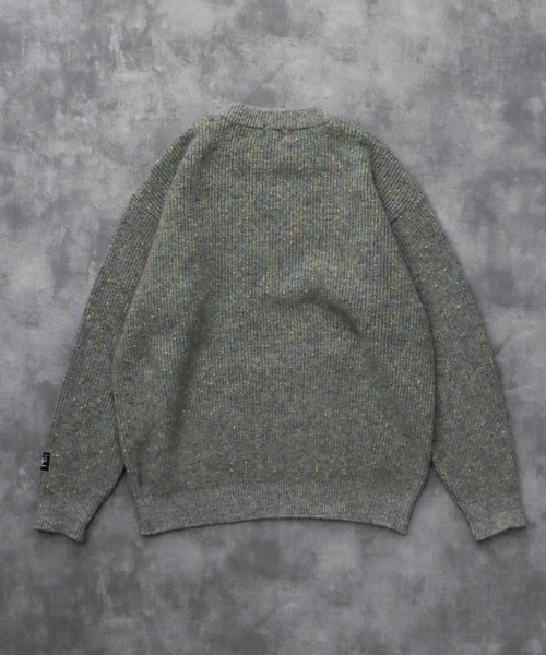 TES MIX COLOR NEP WOOL KNIT / クルーネックニット（ニット/セーター