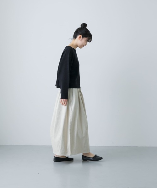 500Autumnstyling/ 新品未使用 コクーンスカート　白 HER. スカート コクーンスカート : ZOZOTOWN Yahoo!店 - 通販