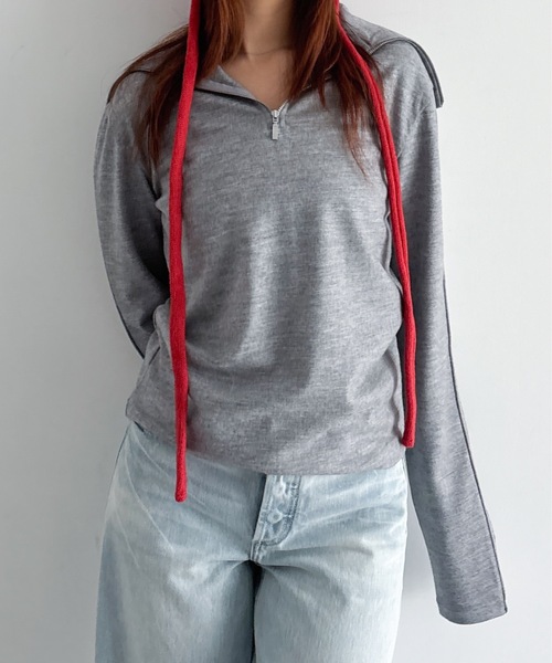 entire studios(エンタイアスタジオ)の「ENTIRE STUDIOS Apex wool top(その他トップス・メンズ・ブラック/グレー/レッド・X-SMALL/SMALL/MEDIUM)」の14枚目の写真