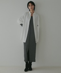 A part by（アパートバイ）の「【別注】millerボーダーワンピース（ワンピース・レディース）」