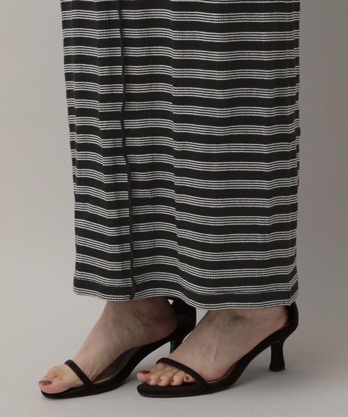 A part by(アパートバイ)の「【別注】millerボーダーワンピース(ワンピース・レディース・ブラック/ブラウン/レッド・FREE)」の19枚目の写真