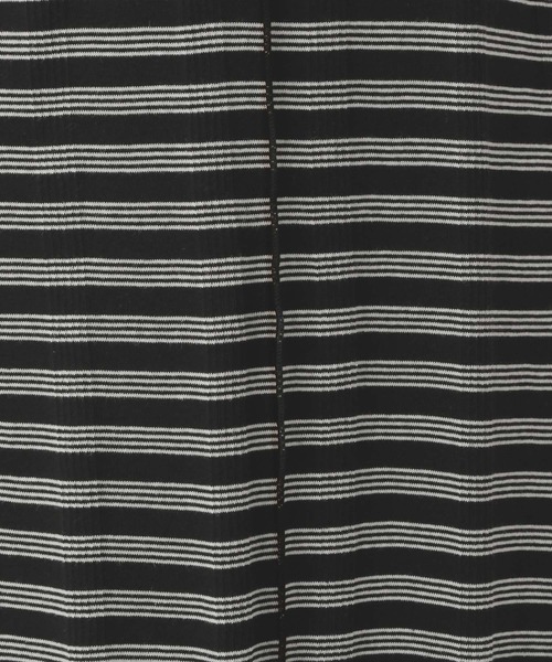 A part by(アパートバイ)の「【別注】millerボーダーワンピース(ワンピース・レディース・ブラック/ブラウン/レッド・FREE)」の6枚目の写真