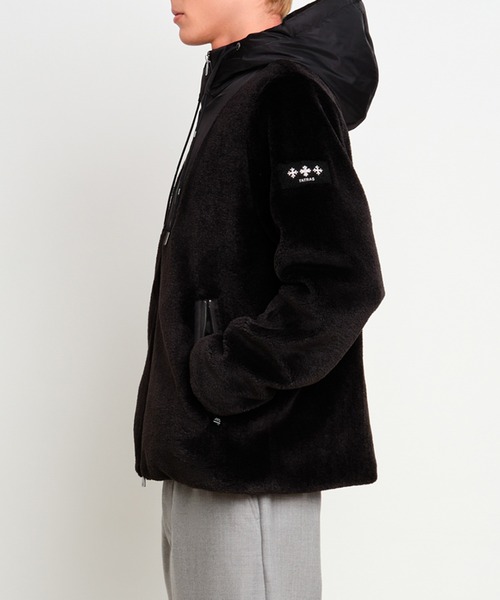 TATRAS（タトラス）の「TATRAS(タトラス) TALETE タレテ（ブルゾン・メンズ・モカ/ブラック/ホワイト・3/2/4/1）」の4枚目の写真