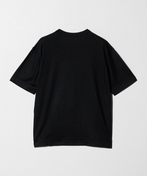 SLOANE 半袖ニット　ブラック　短丈 ミモレ別注】スローン 半袖黒ニット【数量限定】 | mi-mollet STORE