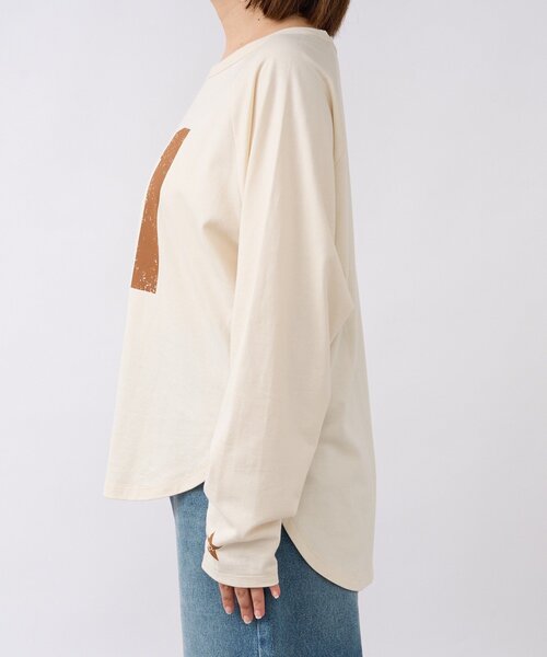 RIVE DROITE(リヴドロワ)の「【ロゴがキャッチー】Ninety-One ロンTee(Tシャツ/カットソー・レディース・アイボリー/サックスブルー/レッド・FREE)」の12枚目の写真