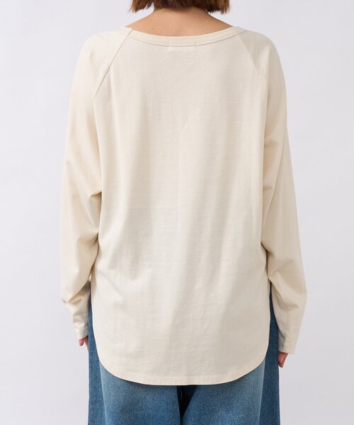 RIVE DROITE(リヴドロワ)の「【ロゴがキャッチー】Ninety-One ロンTee(Tシャツ/カットソー・レディース・アイボリー/サックスブルー/レッド・FREE)」の13枚目の写真