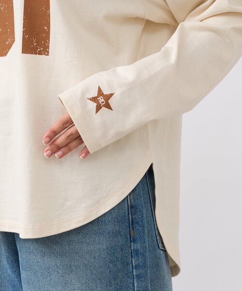 RIVE DROITE(リヴドロワ)の「【ロゴがキャッチー】Ninety-One ロンTee(Tシャツ/カットソー・レディース・アイボリー/サックスブルー/レッド・FREE)」の15枚目の写真