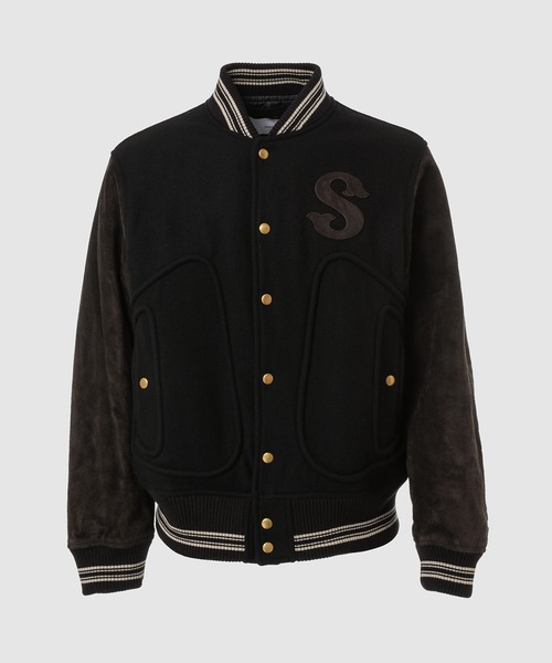 SUGARHILL（シュガーヒル）の「LEATHER STUDIUM JACKET（スタジャン