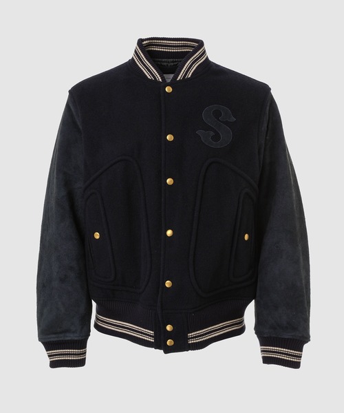 SUGARHILL（シュガーヒル）の「LEATHER STUDIUM JACKET（スタジャン