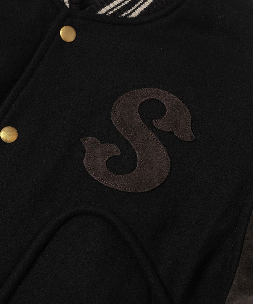 SUGARHILL（シュガーヒル）の「LEATHER STUDIUM JACKET（スタジャン