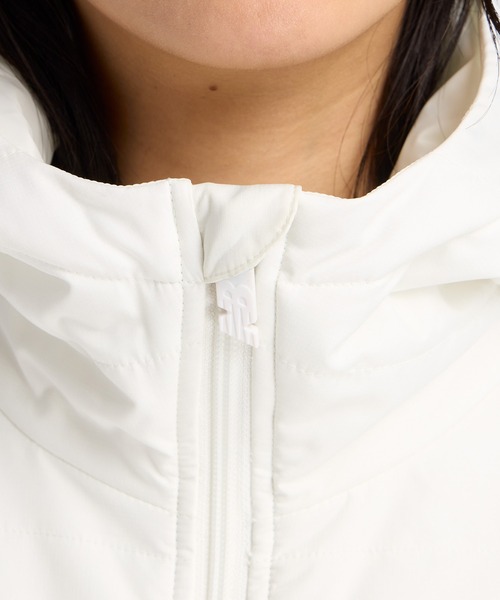 NEW BALANCE（ニューバランス）の「パデッドロングレングスジャケット（ダウンジャケット/コート・レディース・オフホワイト/ブラック・SMALL/MEDIUM/LARGE/X-LARGE）」の6枚目の写真