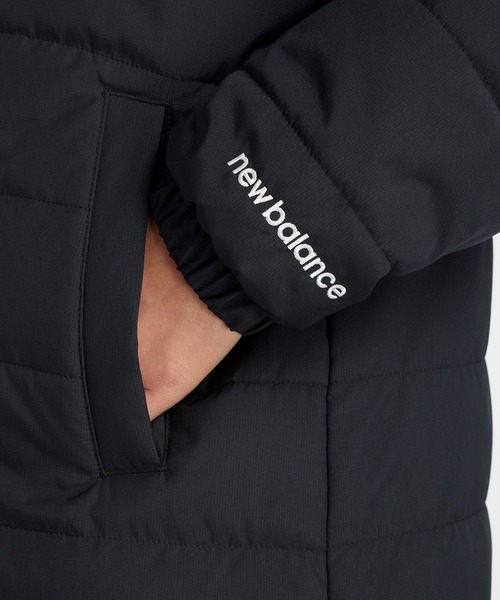 NEW BALANCE（ニューバランス）の「パデッドロングレングスジャケット（ダウンジャケット/コート・レディース・オフホワイト/ブラック・SMALL/MEDIUM/LARGE/X-LARGE）」の12枚目の写真