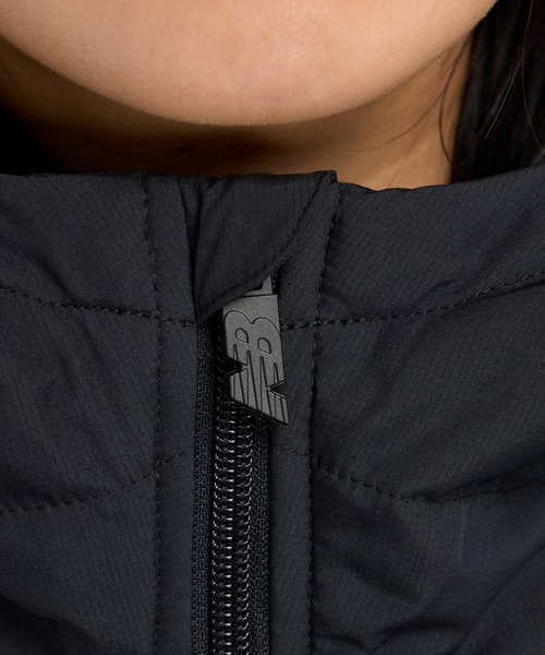 NEW BALANCE（ニューバランス）の「パデッドロングレングスジャケット（ダウンジャケット/コート・レディース・オフホワイト/ブラック・SMALL/MEDIUM/LARGE/X-LARGE）」の14枚目の写真