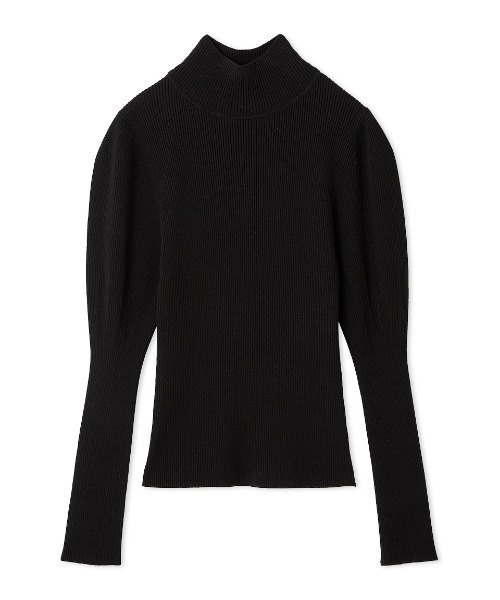 SNIDEL（スナイデル）の「ハイネックリブプルオーバー（ニット/セーター・レディース・ピンク/ホワイト/イエロー/ブラック・F）」の13枚目の写真