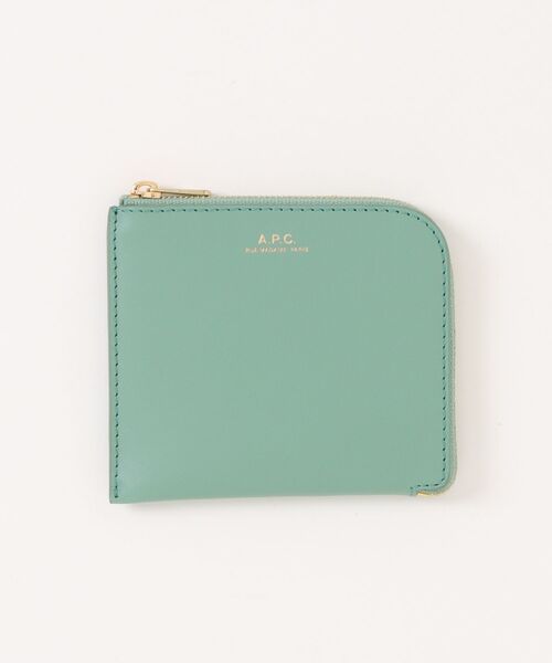 A.P.C.（アーペーセー）の「COMPACT AIKO  /25A（財布・レディース・グリーン系その他・ONESIZE）」の4枚目の写真