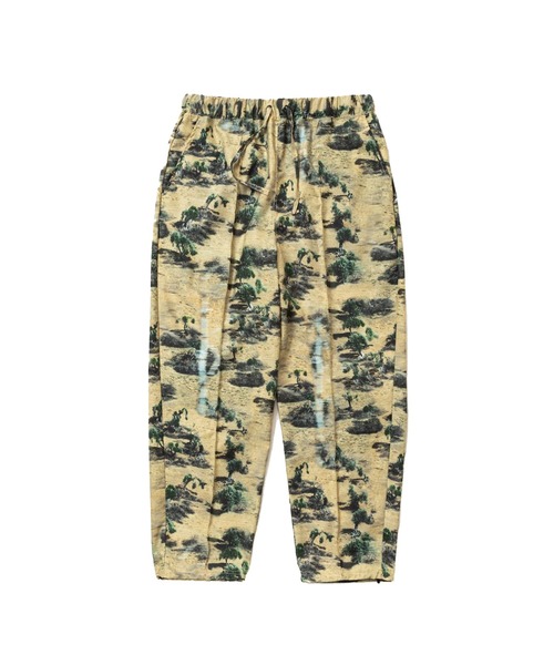 meanswhile（ミーンズワイル）の「Pin Tuck Easy Trousers（その他パンツ・メンズ・ベージュ系/ブラック・4(XL)）」の2枚目の写真