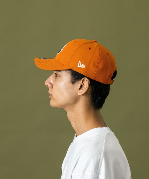 NEW ERA（ニューエラ）の「XLARGE×NEWERA SLANTED OG 6PANEL CAP（キャップ・メンズ・ブラック/ネイビー/オレンジ/カモフラージュ・ONE SIZE）」の10枚目の写真