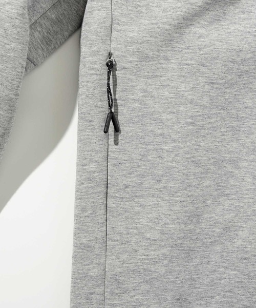 1PIU1UGUALE3  RELAX （ウノピゥウノウグァーレトレ リラックス）の「1PIU1UGUALE3 RELAX(ウノピゥウノウグァーレトレ リラックス)パイピング スムースジップパーカー (ストレッチ性/伸縮性)（パーカー・メンズ・ブラック/グレー・XL/L/M/S/XXL）」の18枚目の写真