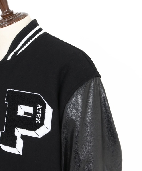 ADAM PATEK(アダムパテック)の「【ADAMPATEK/アダムパテック】leather sleeves varsity jacket ヴァーシティージャケット(スタジャン・メンズ・その他1/その他2・1/2)」の15枚目の写真