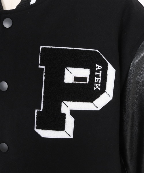 ADAM PATEK(アダムパテック)の「【ADAMPATEK/アダムパテック】leather sleeves varsity jacket ヴァーシティージャケット(スタジャン・メンズ・その他1/その他2・1/2)」の19枚目の写真