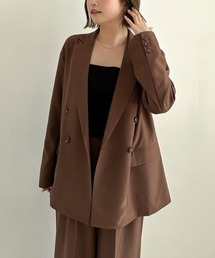 archives(アルシーヴ)の【SETUP対応】ダブルテーラードジャケット(テーラードジャケット)