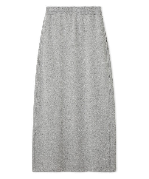 FRAY I.D（フレイアイディー）の「スウェットタイトストレートスカート（スカート・レディース・オフホワイト/グレー/ネイビー・F）」の2枚目の写真