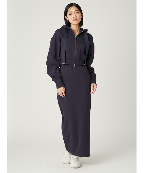 FRAY I.D（フレイアイディー）の「スウェットタイトストレートスカート（スカート・レディース・オフホワイト/グレー/ネイビー・F）」の14枚目の写真