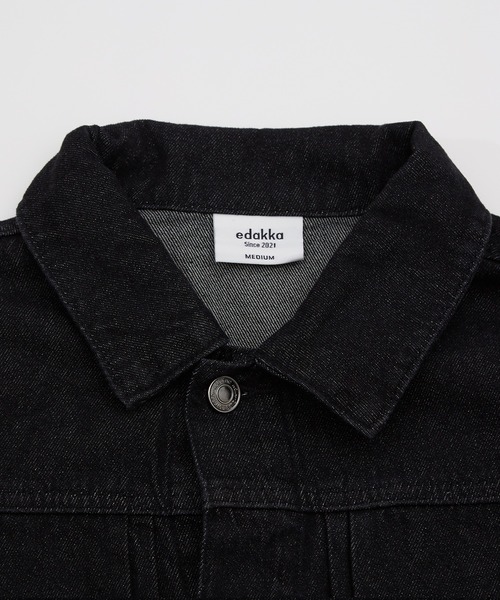 improves（インプローブス）の「10oz デニム ショート丈 ジージャン（デニムジャケット・メンズ・ブラック/ネイビー・LARGE/MEDIUM）」の15枚目の写真