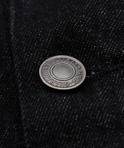 improves（インプローブス）の「10oz デニム ショート丈 ジージャン（デニムジャケット・メンズ・ブラック/ネイビー・LARGE/MEDIUM）」の17枚目の写真