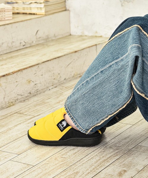 moz(モズ)の「moz(モズ) キルティング冬用ダウンサンダル(Women's size)(スニーカー・レディース・イエロー/パープル/ブラック/ライトグレー/カーキオリーブ・S/M/L/LL)」の10枚目の写真