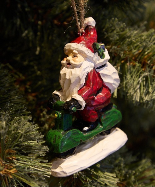 2025Xmas】レジンサンタオーナメント（インテリア雑貨）｜niko