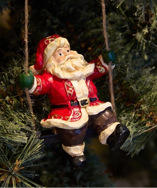 2025Xmas】レジンサンタオーナメント（インテリア雑貨）｜niko