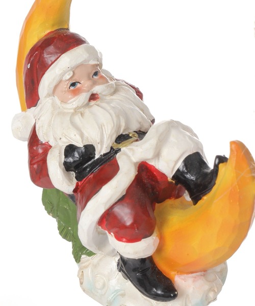 クリスマスの贈り物に✥ミニチュアサイズ サンタのオーケストラ 2セット新品未使用 Xmasオーナメント サンタさん 全長約20cm｜アミブルージュ｜インテリア