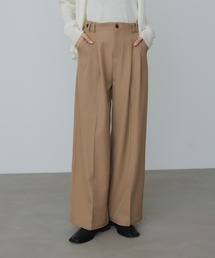 Bab（バブ）の「【S・Mサイズ展開】ツータックパンツ（スラックス）」