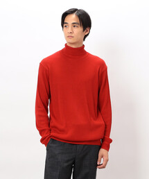 COMME CA ISM（コムサイズム）の「日本の色 リブタートルニット（ニット/セーター）」