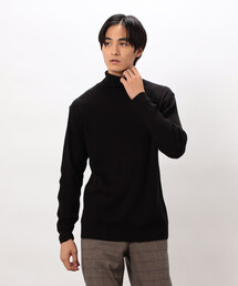 COMME CA ISM（コムサイズム）の「日本の色 リブタートルニット（ニット/セーター）」