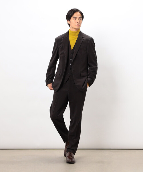 COMME CA ISM（コムサイズム）の「日本の色 リブタートルニット（ニット/セーター・メンズ・レッド/ブラック/ブルー/グレー/イエロー/ベージュ・MEDIUM/LARGE/SMALL）」の15枚目の写真