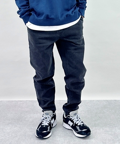 GLAZOS（グラソス）の「ストレッチデニム・ジョガーパンツ（その他パンツ・キッズ・ブラック/ライトブルー/ダークブルー・S/L/LL/M）」の2枚目の写真