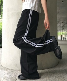 anyonemore(エニワンモア)/サイドレースライン ドローストリング トラック トレーニング パンツ/Dove Line Track Training Pants