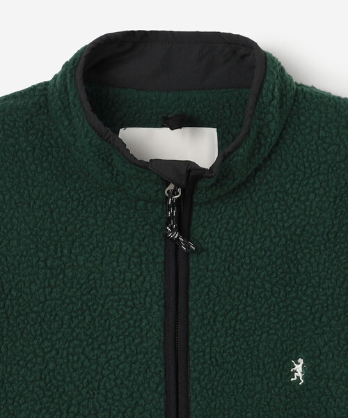 GYMPHLEX（ジムフレックス）の「Gymphlex | フリース スタンドカラージャケット MEN（その他アウター・メンズ・ブラック/グリーン・M/L）」の19枚目の写真