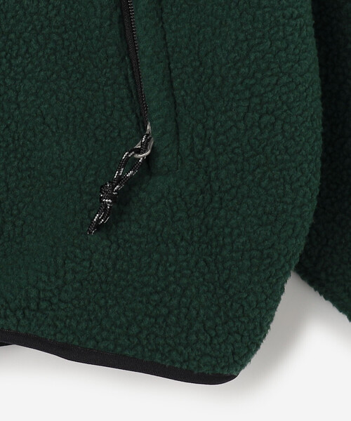 GYMPHLEX（ジムフレックス）の「Gymphlex | フリース スタンドカラージャケット MEN（その他アウター・メンズ・ブラック/グリーン・M/L）」の17枚目の写真