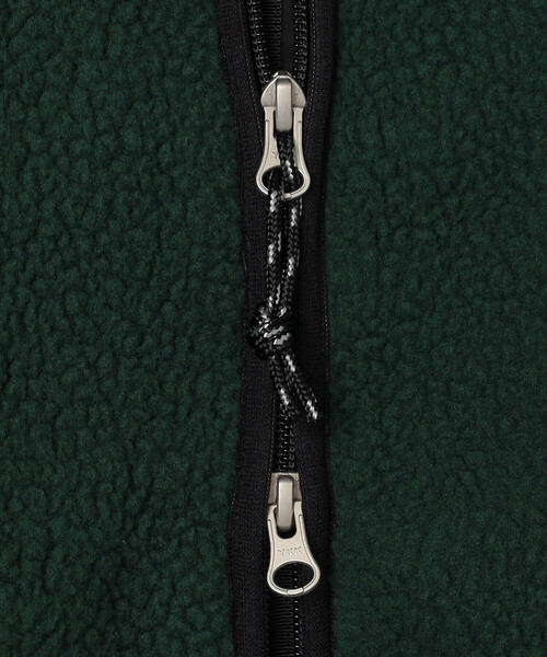 GYMPHLEX（ジムフレックス）の「Gymphlex | フリース スタンドカラージャケット MEN（その他アウター・メンズ・ブラック/グリーン・M/L）」の14枚目の写真