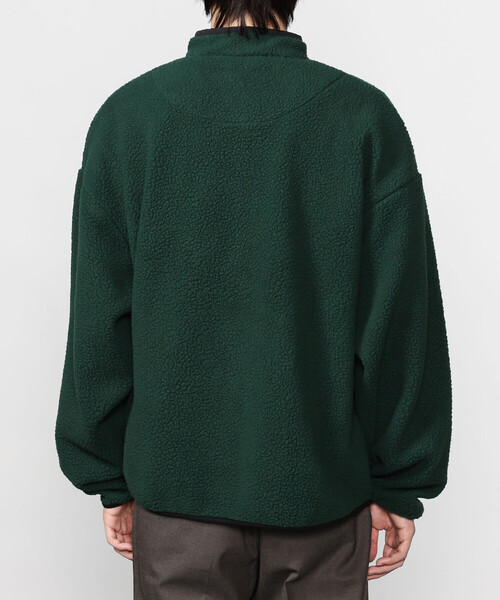 GYMPHLEX（ジムフレックス）の「Gymphlex | フリース スタンドカラージャケット MEN（その他アウター・メンズ・ブラック/グリーン・M/L）」の10枚目の写真