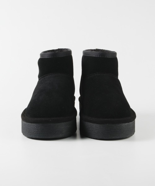 STEVE MADDEN（スティーブマデン）の「ボアショートブーツ/S.MADDEN COMFY-VA（ブーツ・レディース・ブラック系その他/ブラウン系その他・25.0cm/24.5cm/24.0cm/23.5-24/23.5cm/23.0cm/22.5cm）」の3枚目の写真