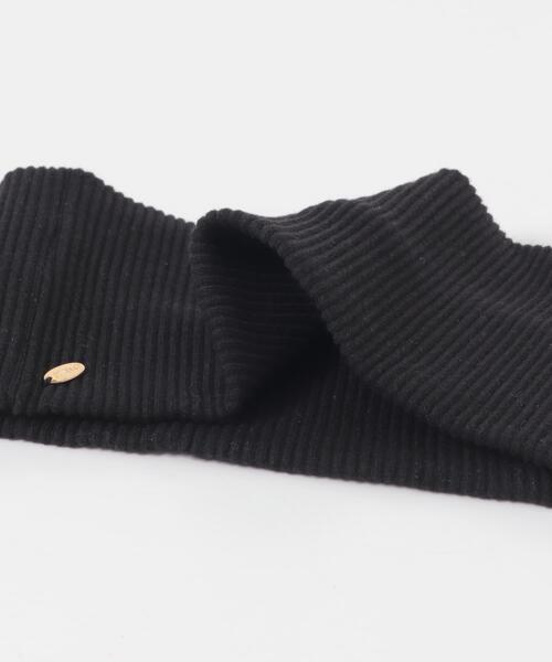 SMELLY(スメリー)の「リブワイドヘアバンド(ヘアバンド・レディース・グレー/ブラック・-)」の7枚目の写真