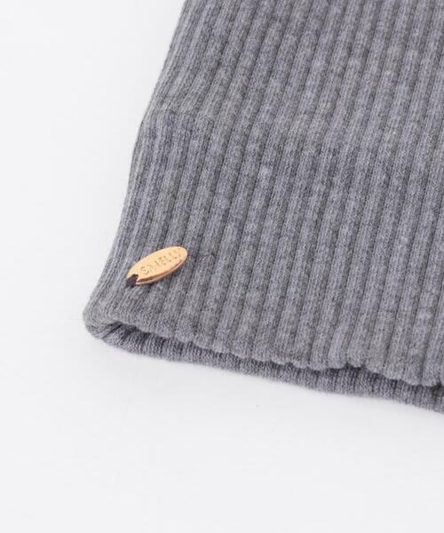 SMELLY(スメリー)の「リブワイドヘアバンド(ヘアバンド・レディース・グレー/ブラック・-)」の14枚目の写真